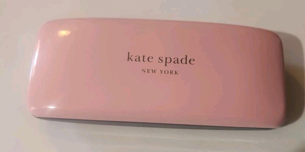 Kate Spade New York Hard Eyeglass Case Pink for Glasses & Sunglasses Unisex